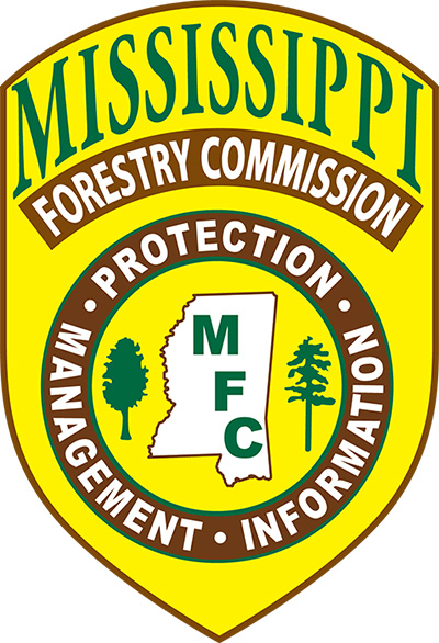 The Mississippi Forestry Commission logo.