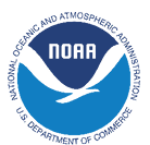 National Oceanic and Atmospheric Administration logo.