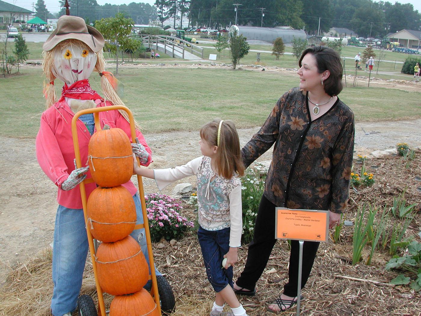 North Mississippi boasts a bumper crop of scarecrows.