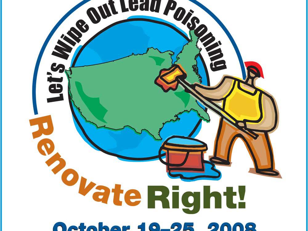National Lead Poisoning Prevention Week poster