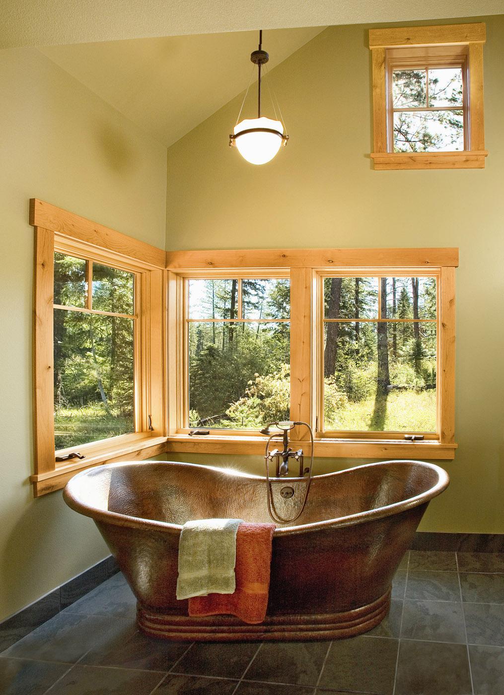 Forest certification indicates that forests have passed certain evaluations to ensure the more sustainable production of consumptive and non-consumptive forest products. Jeld-Wen, manufacturer of windows and doors, offers certification for their many products, including the ones pictured here. (Photo courtesy of Jeld-Wen)
