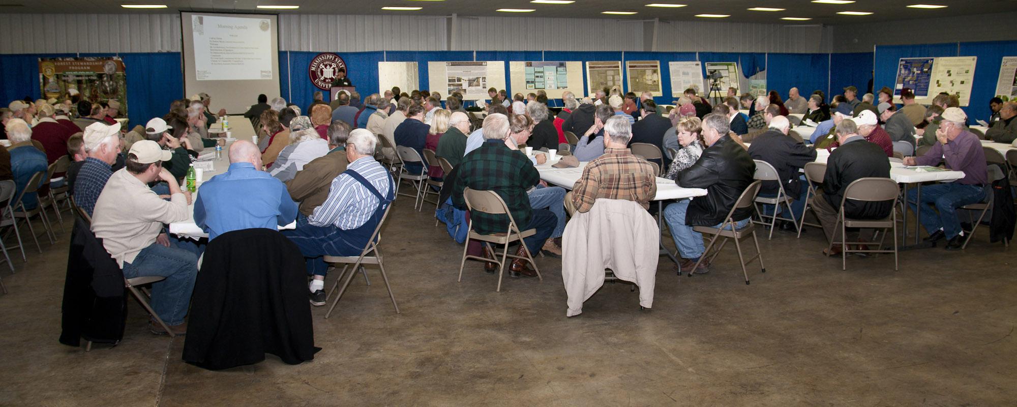 This year’s attendance at the North Mississippi Producer Advisory Council was the largest in recent history, with more than 300 attendees. (Photo by Scott Corey)