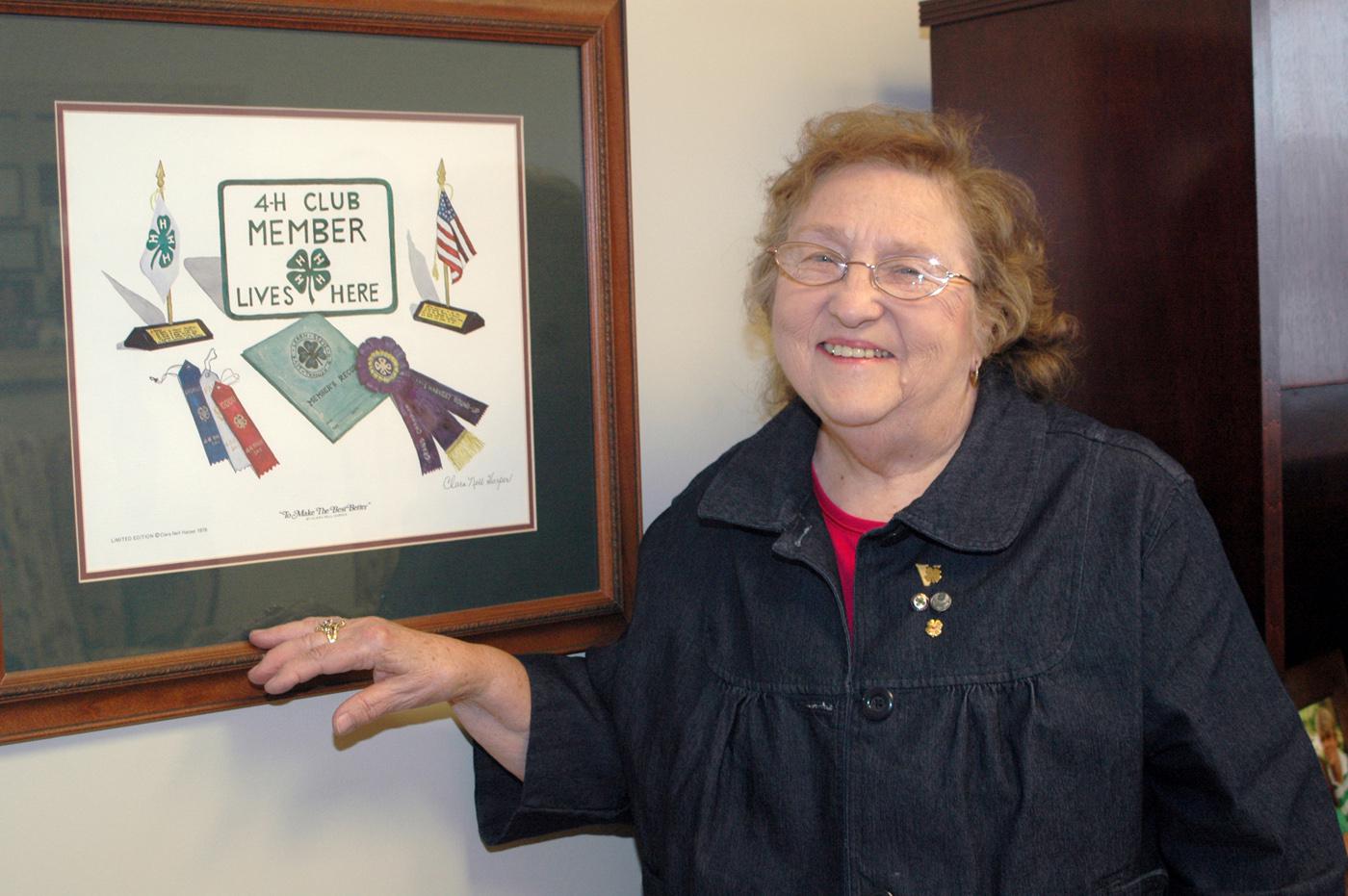 Alma Hopper, a 4-H adult volunteer leader in Alcorn County, has spent more than 55 years teaching youth to live according to the organization's credo of "Making the Best Better." Her experiences as a 4-H member in Kentucky influenced Hopper's decision to become a volunteer leader. (Photo by Patti Drapala)