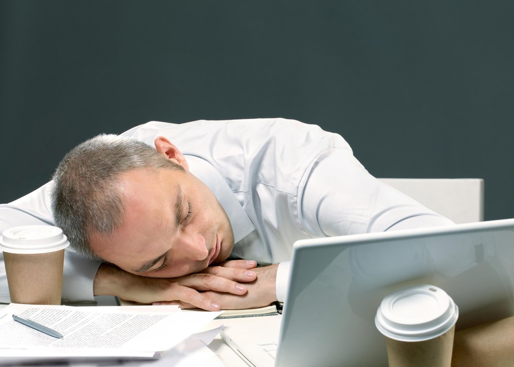 Stress and a lack of sleep can cause fatigue, interfere with productivity, and increase health problems. (Photo by iStock)
