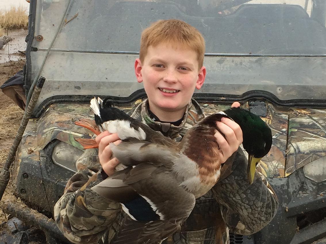 Waterfowling remains a great way to get young hunters excited about being in the outdoors. (Photo by MSU Extension Service/Adam Tullos)