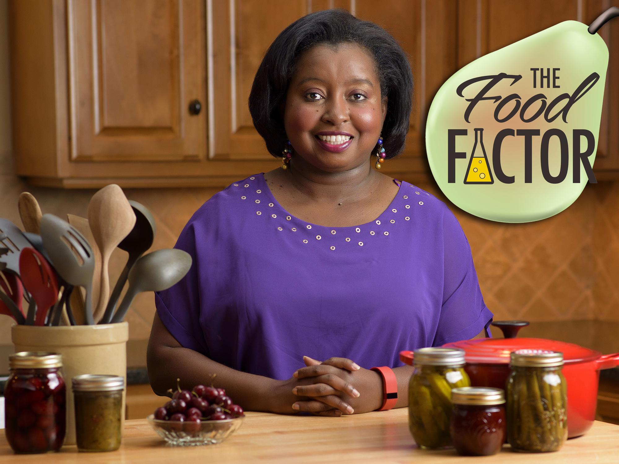 Natasha Haynes, Mississippi State University Extension Service agent in Rankin County, hosts the weekly video news feature series, “The Food Factor.” (Photo Illustration by MSU Extension Service/Kevin Hudson)