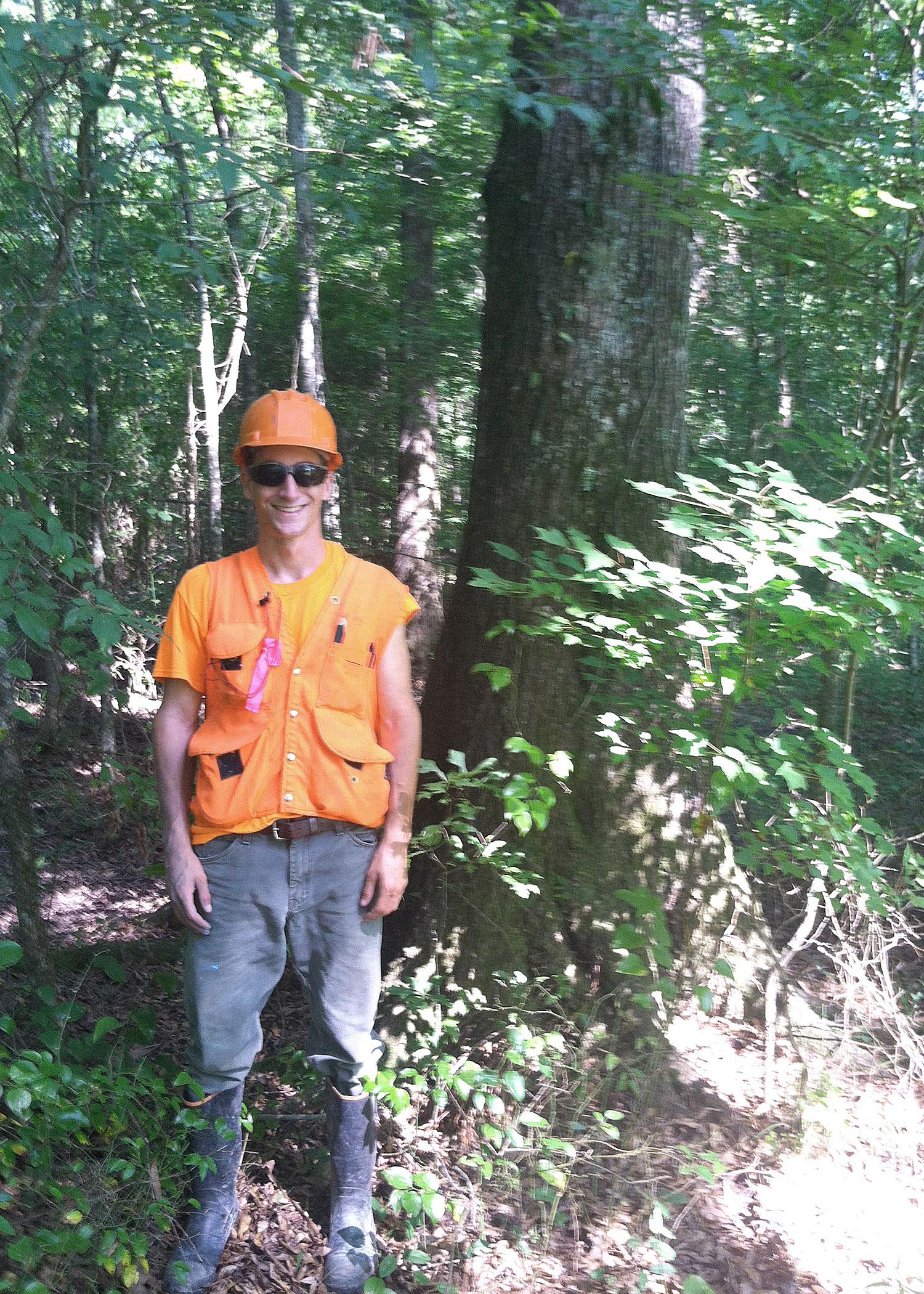 Mississippi State University senior Zach Senneff is the recipient of the Harold Weaver Undergraduate Student Excellence Award for his research on the flammability of hardwood forests. (Submitted photo)