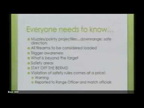 Shooting Sports Safety Officer Basics
