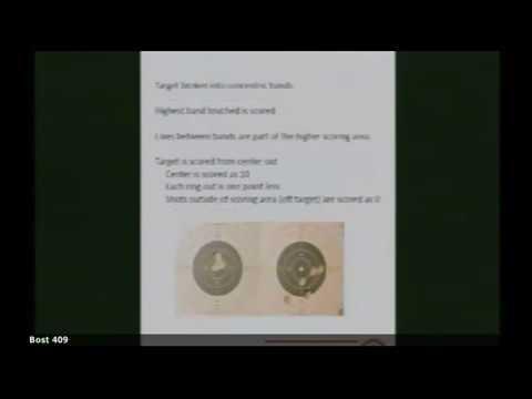 Shooting Sports Target Scoring Workshop