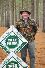 Through the years, Julian Watson has helped other Mississippi tree farmers through his participation in Mississippi State University Extension forestry programs. (Photo courtesy of Mississippi Farm County magazine/Glynda Phillips)