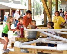 Agritourism operations bring families to the farm to learn about agriculture and play together. Activities range from pumpkin patches and hay rides to rubber duck races, such as this one, at the Bluejack Ridge Kids Ranch near Poplarville, Miss. (Submitted Photo)