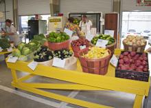 Mississippi is rich with local produce, as seen in this file photo from the Jackson Farmers Market. Supporting local farmers markets adds money to the economy, benefits the environment and contributes to healthy, tasty meals. (MSU Extension Service file photo)