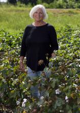Fran Pittman and her family operate Pittman Farms in Webster, Calhoun and Montgomery counties. The operation includes 325 acres in northwest Webster County that have never been owned by anyone but a Pittman. (Photo by Kevin Hudson/MSU Extension Service)