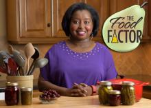 Natasha Haynes, Mississippi State University Extension Service agent in Rankin County, hosts the weekly video news feature series, “The Food Factor.” (Photo Illustration by MSU Extension Service/Kevin Hudson)
