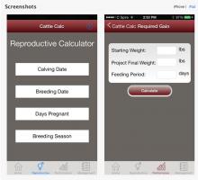 Cattle producers have access to a free app.