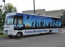 The Mississippi Child Care Resource and Referral Network mobile resource library will visit seven cities April 7-11, 2014, to celebrate the Week of the Young Child. (Submitted photo)