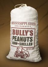 The Mississippi Agricultural and Forestry Experiment Station Sales Store on the Mississippi State University campus has added raw, shelled, Bully's Peanuts in 5-pound bags and 5-pound boxes to its line of products. (Photo by MSU Ag Communications/Kat Lawrence)