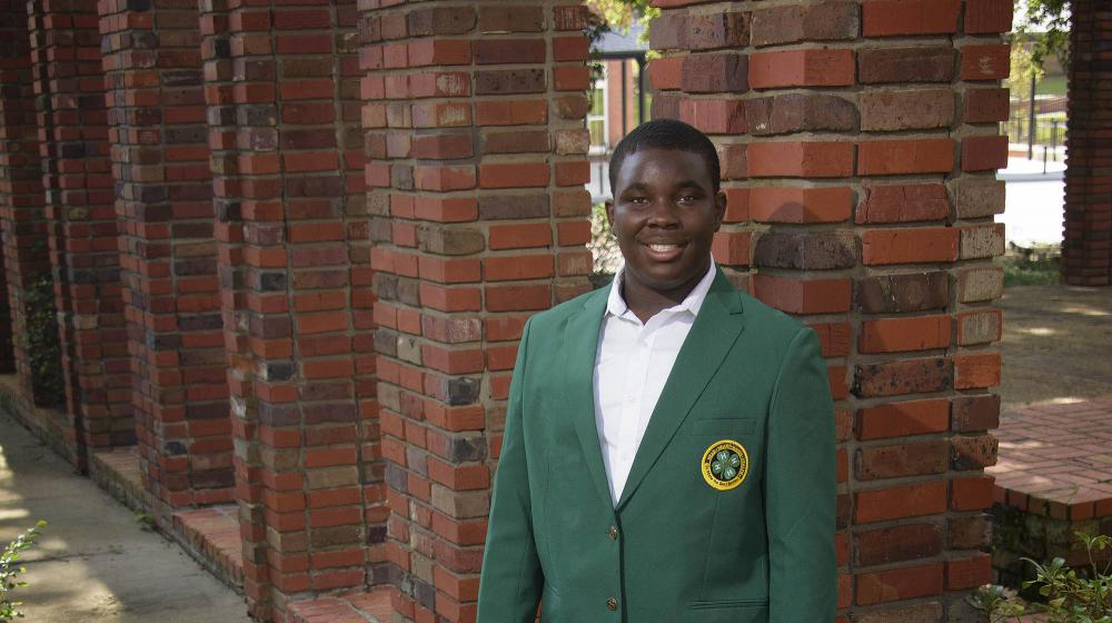 Zion Johnson, Lowndes County 4-H'er Zion Johnson.