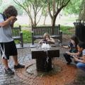 More than 500 youth ages 14-18 came to Mississippi State University in late May for State 4-H Congress to compete and improve their skills. These youth were shooting photographs as part of a 4-H photography workshop. (Photo by MSU Ag Communications/Scott Corey)