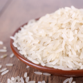 a bowl of uncooked rice