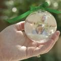 Use a clear glass ornament and a digital photo to create a simple and personal Christmas present that will impress family and friends. (Photo by MSU Ag Communications/Kevin Hudson)