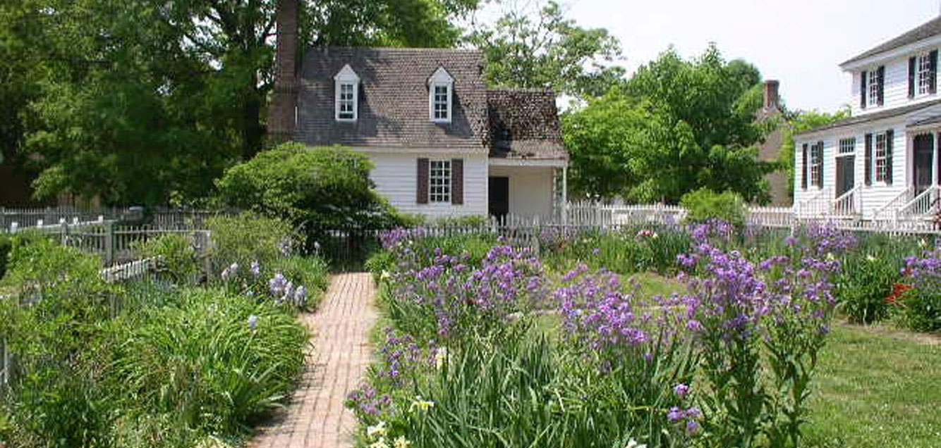 This is an image of a herb garden