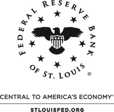 Federal Reserve Bank of Saint Louis, Central to America's Economy logo.