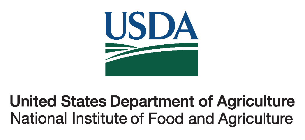 USDA National Institute of Food and Agriculture logo.